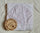 Cape de bain motif cœur personnalisée
