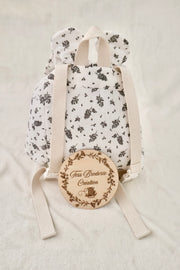 Sac à dos oreilles motifs feuilles personnalisé