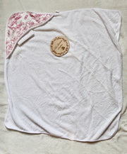 Cape de bain motif safari personnalisée