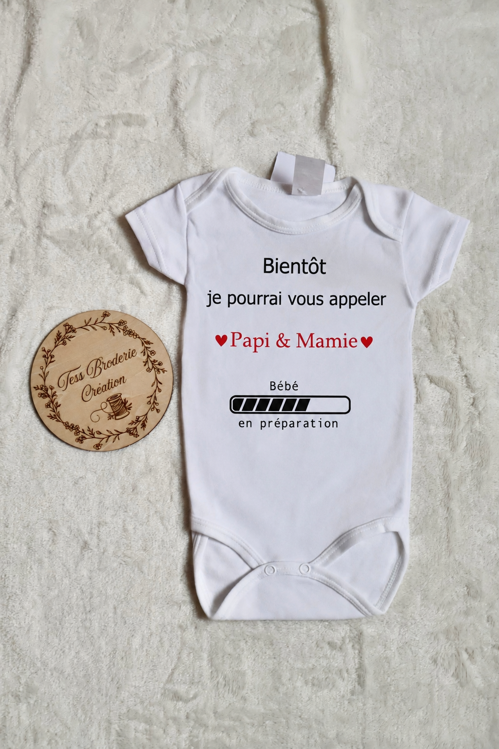 Body bébé personnalisé