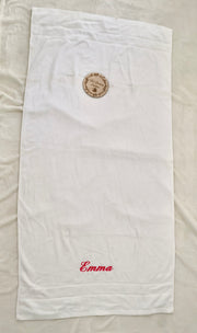 Drap de bain personnalisé