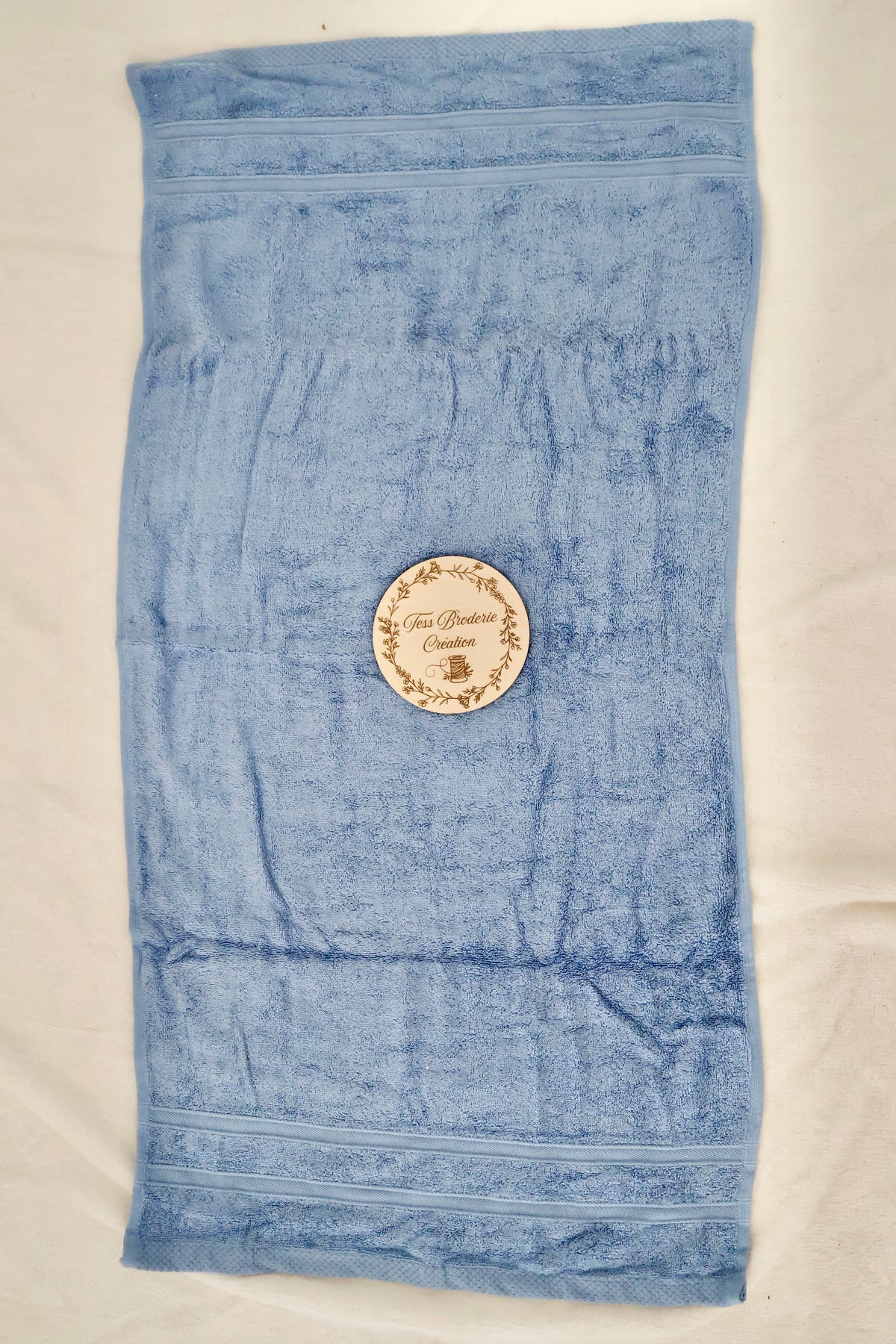 Serviette de toilette personnalisée