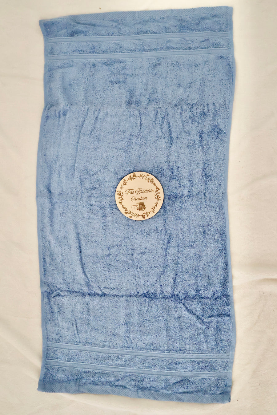 Serviette de toilette personnalisée