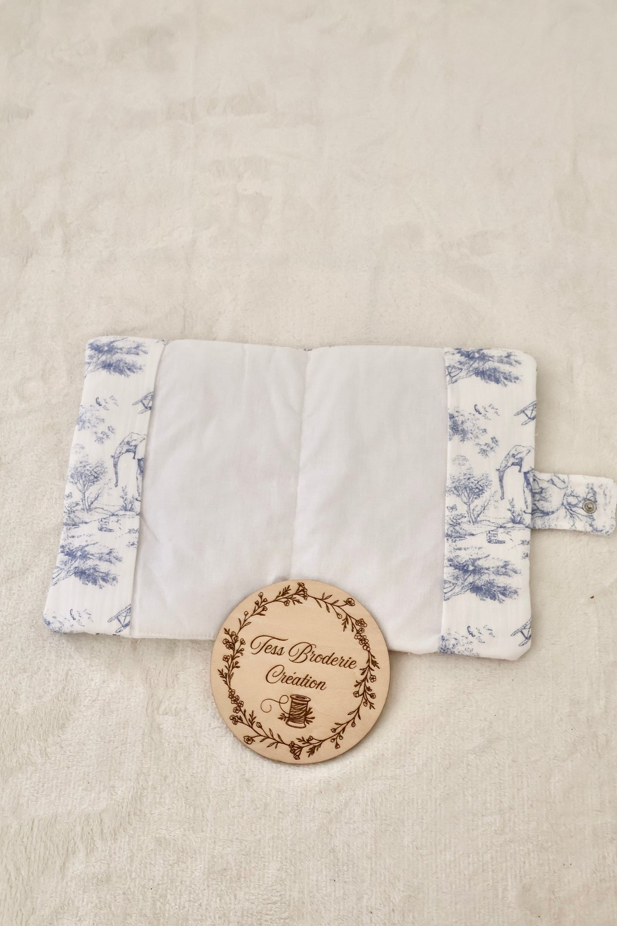 Protège carnet de santé motifs safari personnalisé