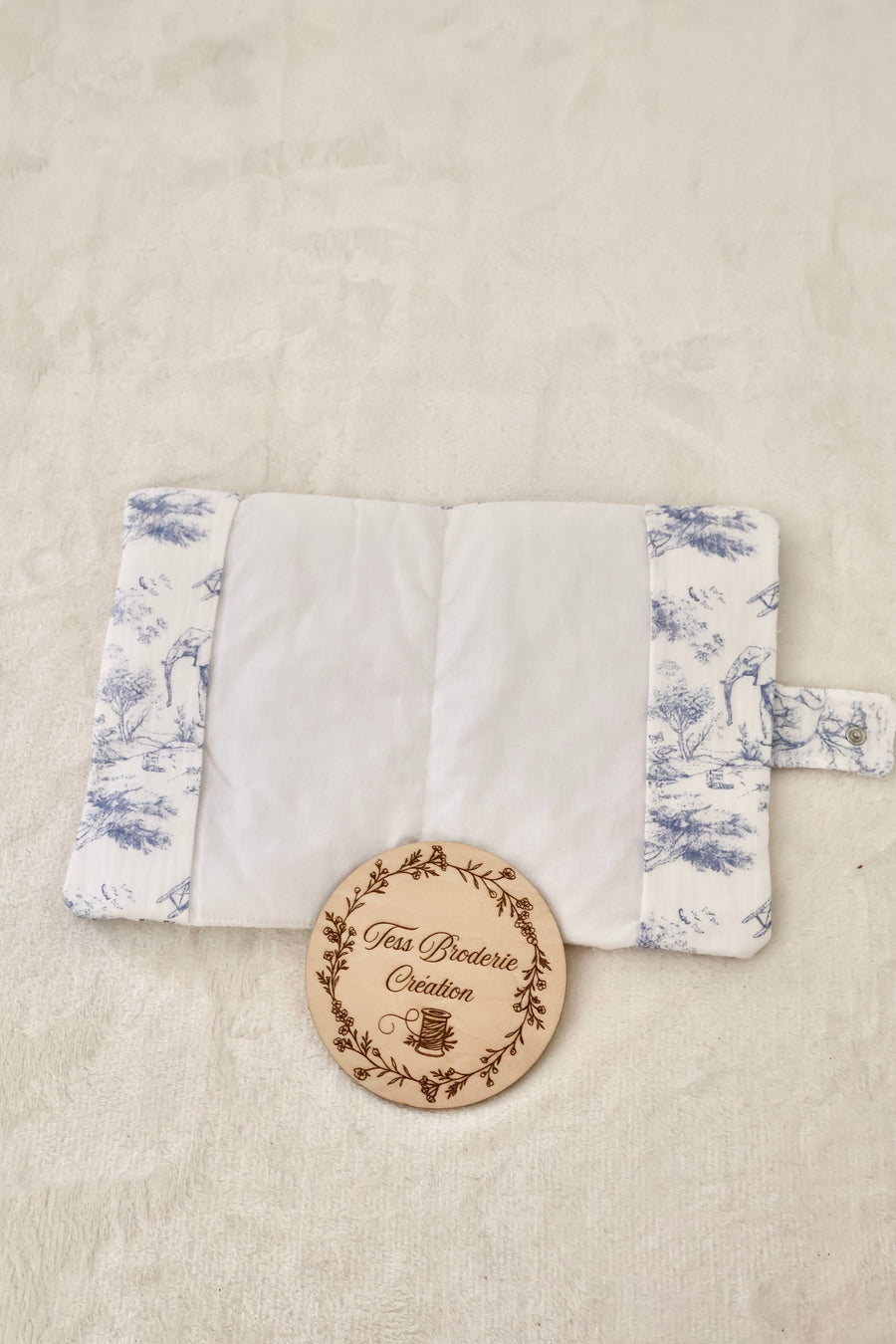 Protège carnet de santé motifs safari personnalisé