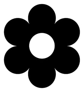 Motif Fleur ronde