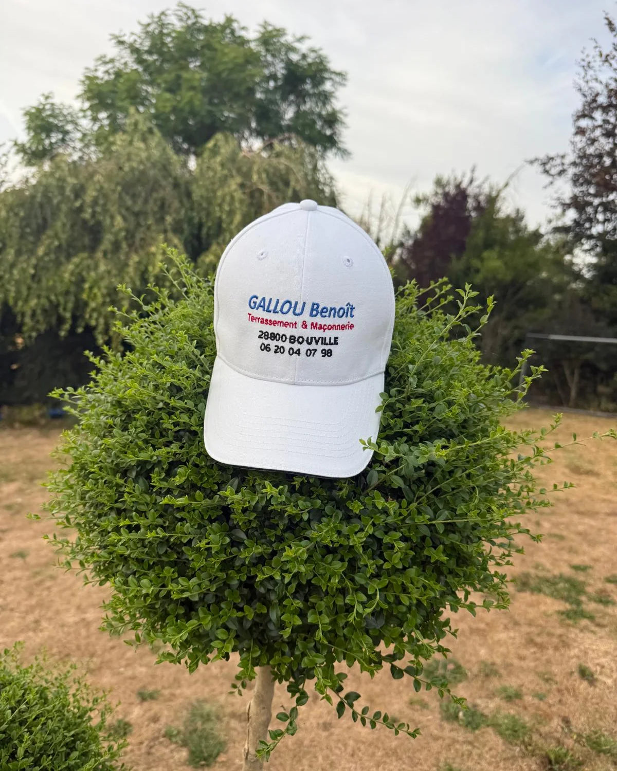 Casquette professionnelle brodée